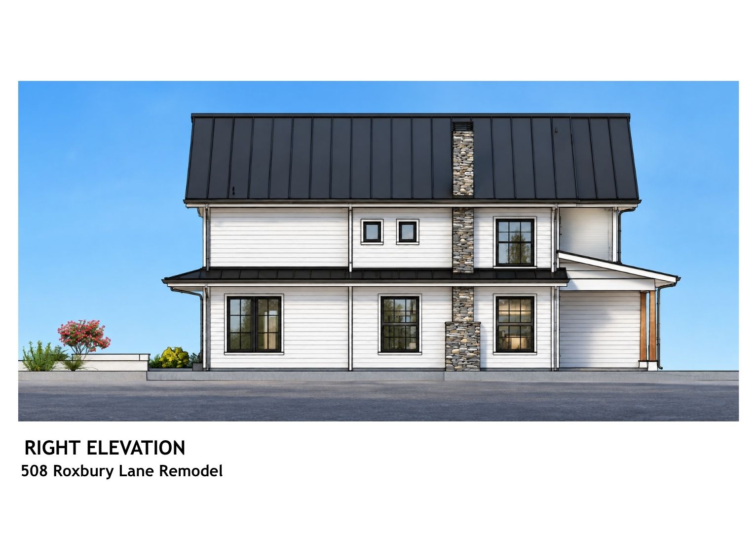 Right elevation