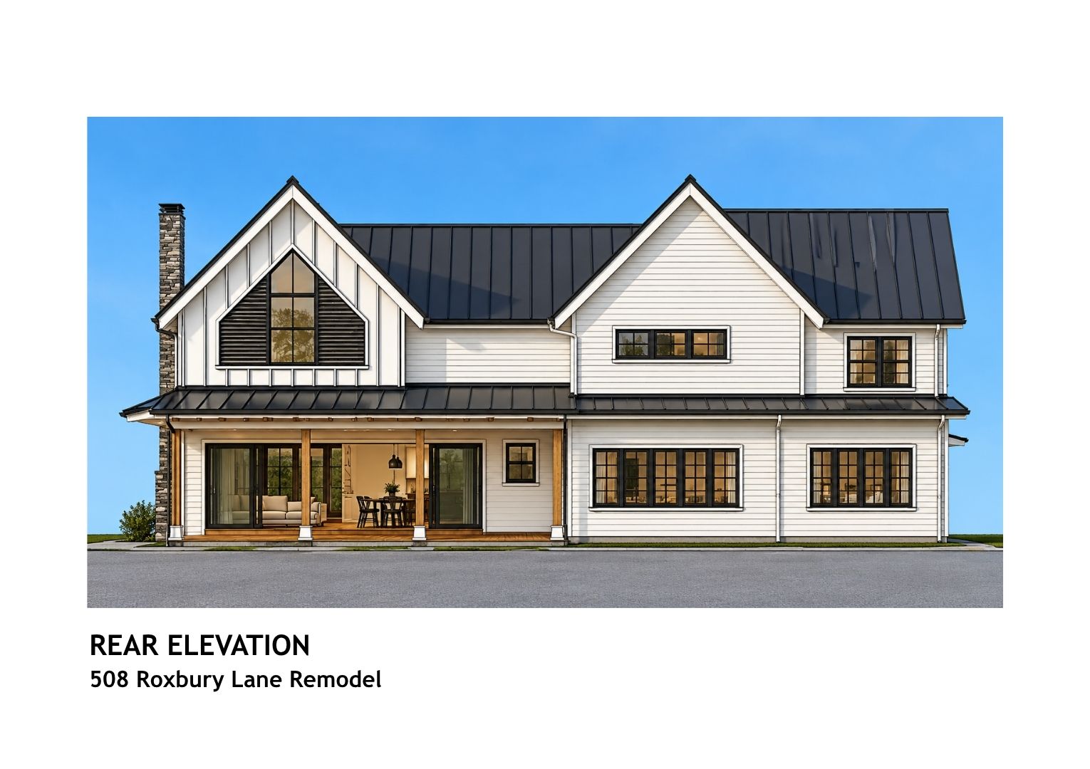 Rear elevation