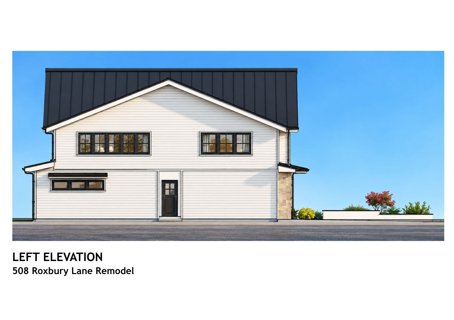 Left elevation
